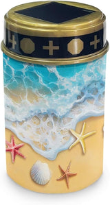 ZOUTAIRONG Seaside Starfish Design Solar Light for Cemetery Grave Durable Garden Lights Solar Powered Powered | Lumora