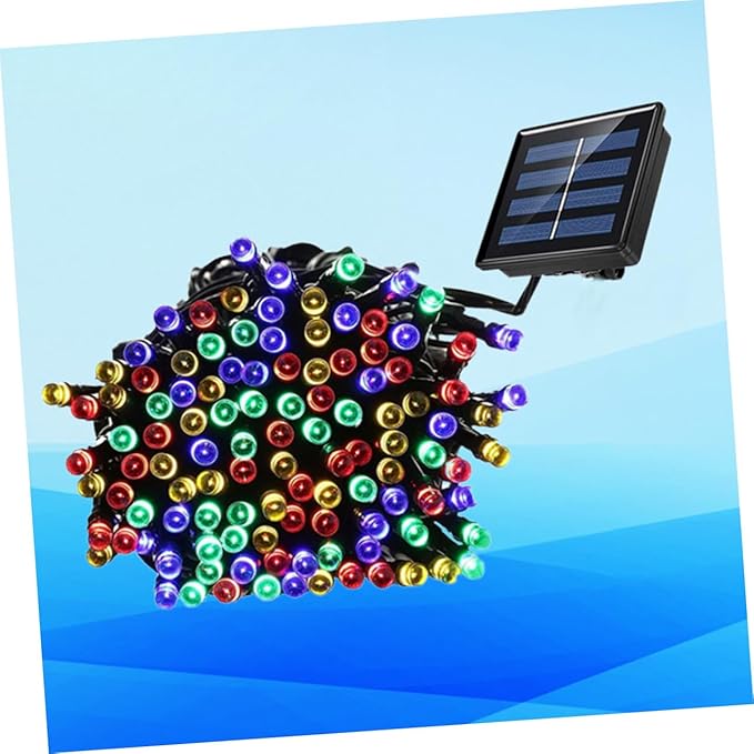 Solar Powered LED String Lights Beads Colors Decorative Outdoor Garden Patio Lawn Lighting for Festive Parties | Lumora