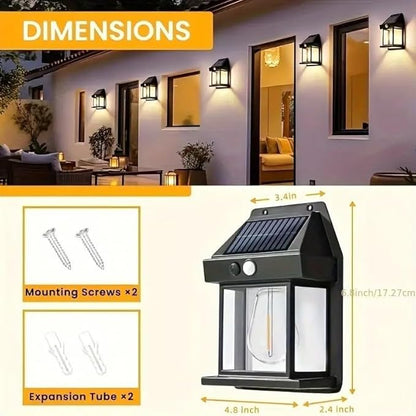 Set of 10- Solar Powered Outdoor Pathway Lights with Automatic Light Sensor