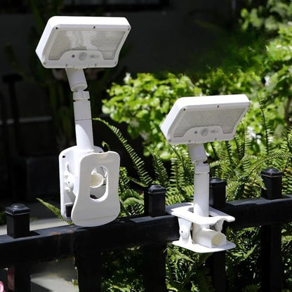 Solar Light for Outdoor Stairs & Deck, 92 LED Motion Sensor, IP65 Waterproof, Clip & Stand Dual Use, Auto On/Off with Light Sensing, Ideal for Fence, Camping, Garden Lighting (1-Pack)