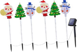Pack of 6 Easy Installion Solar Ground Lights Easy Push Into Soil for Instants Festival Ambiances in Yard and | Lumora