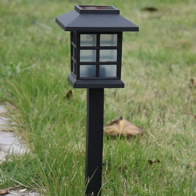 Led Lighting Outdoor Solar Pathway Lights Energy Efficient for Garden Patio Driveway
