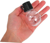 Wakauto 20pcs Transparent Globe String Light Bulbs with Black Caps Plastic Replacement - Outdoor Lighting Accessory | Lumora