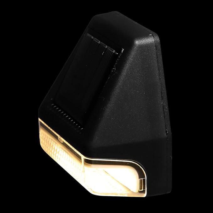 1pc Waterproof LED Solar Wall Lamp for Courtyard and Garden, Solar Lights for Outdoor, Stair Lights Garden Step for | Lumora