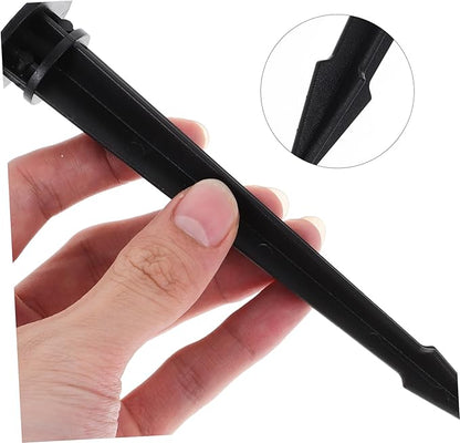 6pcs Led Ground Luminous Lamp Stakes Garden Solar Pathway Lights Outdoor Light Plastic Stake Spike Garden Edging Decorative