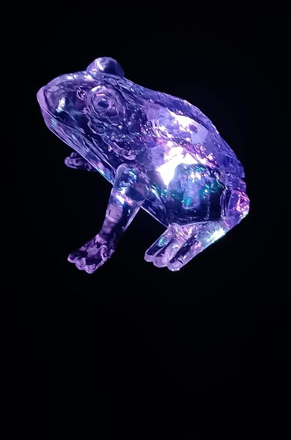 Starry Illuminate 3 PCS Solar Color Changing Style Garden Stake Light Pathway Stake Light (Frog) | Lumora