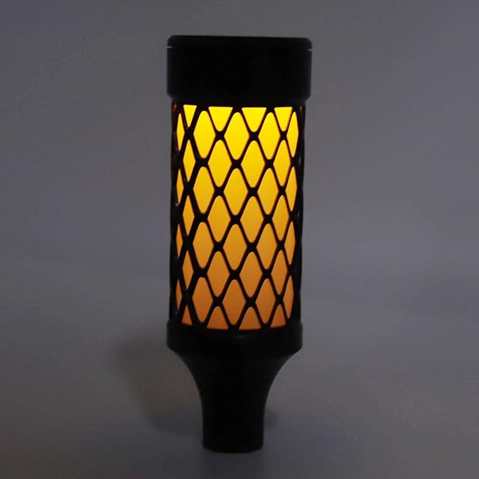 Tyenaza Solar Landscape Light, Outdoor LED Solar Garden Lamp - Waterproof Solar Pathway Lights for Patio Lawn Path - Decorative Solar Lights