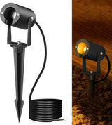 Low Voltage Landscape LED Spotlight, 3W 12V AC/DC Outdoor Waterproof Garden Lights for Yard, Pathway, Tree Up | Lumora