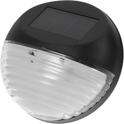 DOITOOL Solar Fence Lights Solar Step Lights Outdoor Stair Lighting Solar Wall Lights Waterproof Solar Garden Lights
