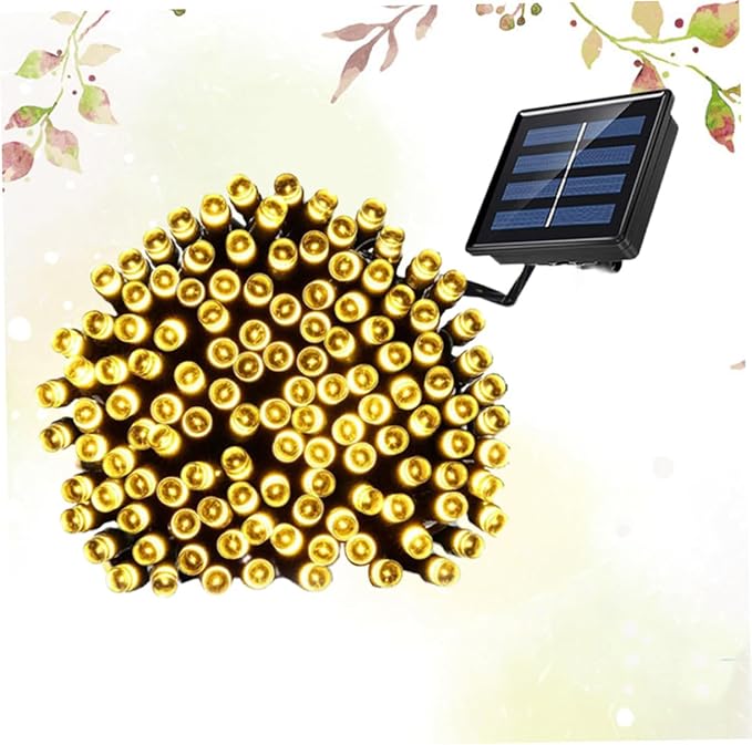 Uonlytech Solar LED String Lights Outdoor Warm White Decorative Lamps for Garden Lawn Patio Xmas Wedding Party | Lumora