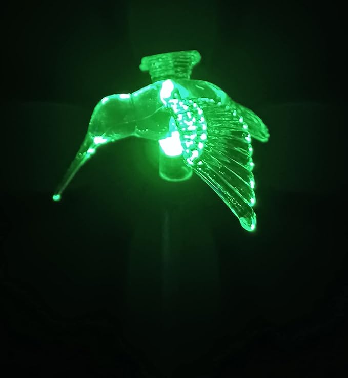 Starry Illuminate 3 PCS Solar Color Changing Style Garden Stake Light Pathway Stake Light (Hummingbird Wing Down) | Lumora