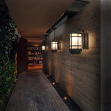 European Style Fence Rectangle Wall Lamps,Garden Outdoor Waterproof Lights,American Retro lized Gate Corridor Aisle | Lumora