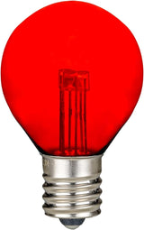 Novelty Lights 25 Pack G30 Glass LED Globe Bulbs, String Light Replacement Bulbs, E12 Candelabra Base, Energy | Lumora