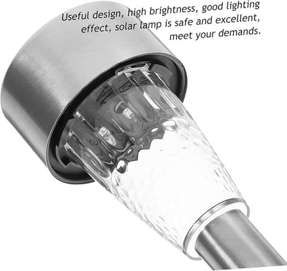 ARTIBETTER Solar Garden Stake Lamp Waterproof Solar Outdoor Light for Yard Lawn Patio 10-Piece Set Adjustable Height and Design
