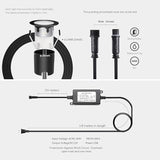LED Recessed Deck Light Kits with Protecting Shell,LED Outdoor Landscape Lighting IP67 Waterproof,DC 12V Low | Lumora
