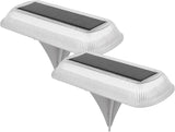 Outdoor Solar Pathway Lights, 2 Pcs, 3000K Warm White Led Ground Lights, 10-12H Runtime, 1200Mah Battery, Yard | Lumora