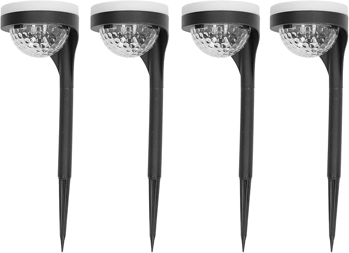 Outdoor Solar Pathway Light with Warm LED, Durable PP Material, Rust - Free, Waterproof - Easy Installation, Continuous Lighting, Decorative Yard Garden Solution