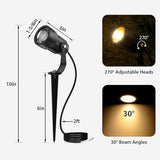 All-in-One Low Voltage Landscape Lighting Kit, 6W 3000K Outdoor LED Landscape Spotlights with 65W Transformer | Lumora