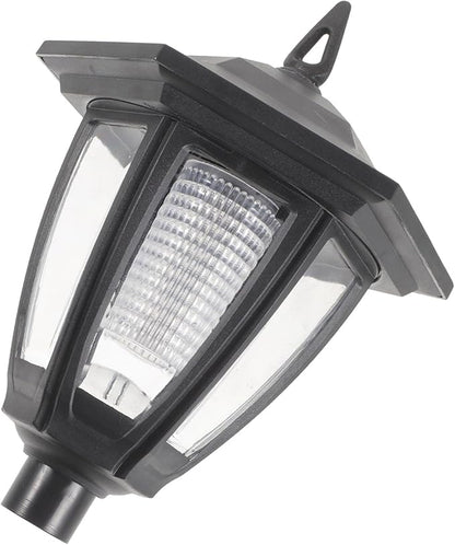 Totority LED Garden Path Lights Outdoor Vintage European Style for Patios Lawns and Walkways Solar Powered Decorative Lights Adjustable Brightness