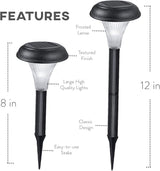 GardenBliss Best Solar Lights for Outdoor Pathway, 10 Brightest Light Set for Walkway, Patio, Path, Lawn, Garden | Lumora