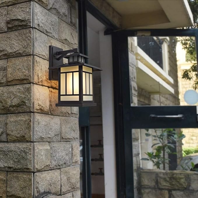 Household Simple Outdoor Wall Lamps,Fashion Victoria Retro Lantern,Waterproof Alumiexpression Artistique M Attic | Lumora