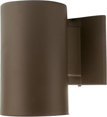 NICOR Lighting 7 inch Decorative Bronze Wall Mount Down Light (50101BA)