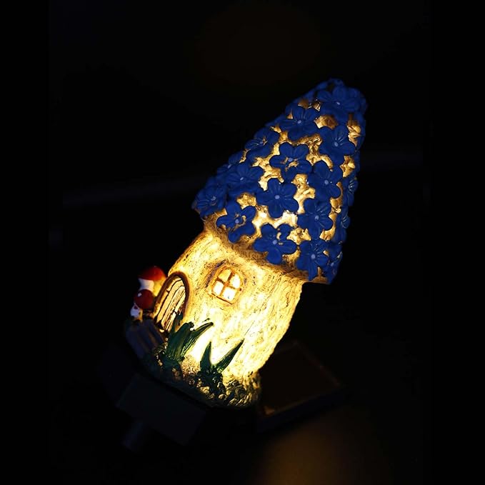 Solar Mushroom Fairy Lights Waterproof Garden Decor – Solar Powered LED Landscape Lights for Lawn, Patio & Yard | 6-12H Runtime (B)