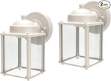 LIT-PaTH Outdoor LED Wall Lantern, Wall Sconce as Porch Lighting Fixture, 5000K Daylight White, 9.5W 800 Lumen | Lumora