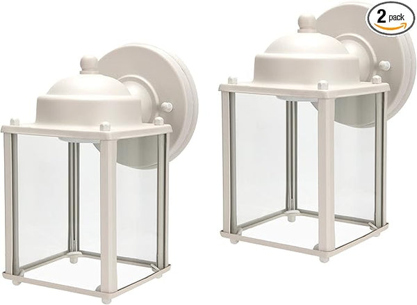 LIT-PaTH Outdoor LED Wall Lantern, Wall Sconce as Porch Lighting Fixture, 5000K Daylight White, 9.5W 800 Lumen | Lumora