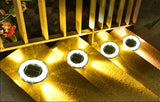 Ulalaza 2Pcs Solar Decking Lights RGB+ Changing Solar Step Lights Outdoor Waterproof Stair Lights for Fence, Deck | Lumora