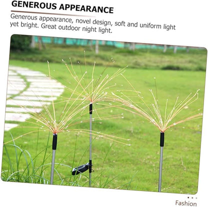 NUOBESTY 1set Christmas Solar Pathway Lights Lawn Lamp LEDs Modes Outdoor Decoration for Garden Party and Festive Events