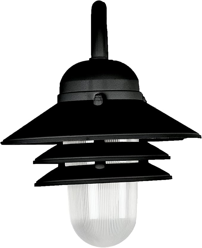 Sunlite 41370-SU Nautical Style Outdoor Wall Fixture, Medium Base Socket (E26), Weatherproof Polycarbonate | Lumora