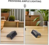 Cabilock 12pcs Solar LED Step Lights Warm White Outdoor Fence and Railing Lights Waterproof Solar Powered Deck | Lumora