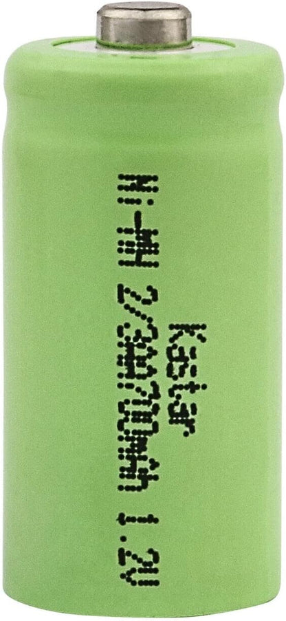 Kastar 1-Pack Ni-MH Battery 2/3 AA Ni-MH 1.2V 700mAh Replacement for Solar Light, Solar Decorations, Solar Flowers, Holiday Solar Lights, Walmart lawn solar lights, Walmart pathway lights, Yard lights