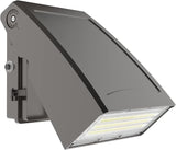 HYPERLITE Wall Pack 60W: 7800lm Dusk to Dawn Photocell Led Wall Packs Outside Lighting ETL Listed, Ideal Adjustable | Lumora