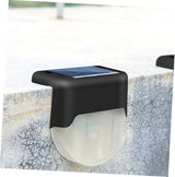 Solar Power Stair Light Warm Led Handrail Fence Lamp for Outdoor Use Easy Installation Weather Resistant for | Lumora