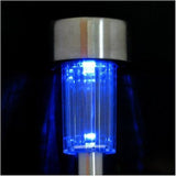 10pcs Blue LED Outdoor Steel Garden Solar Powered Landscape Light Lamp | Lumora