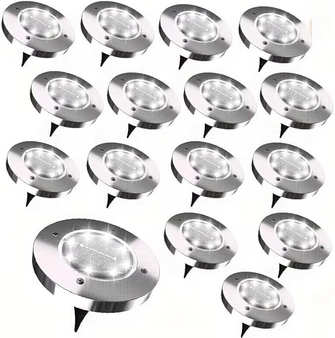 Outdoor Solar Ground Lights, Solar Lawn Lights, Bright and Colorful Solar Lights, Suitable for Paths, Gardens | Lumora