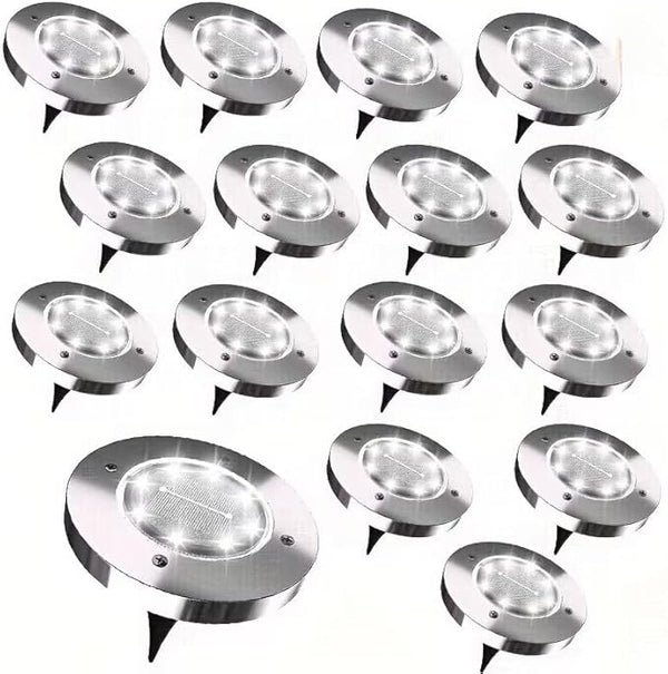 Outdoor Solar Ground Lights, Solar Lawn Lights, Bright and Colorful Solar Lights, Suitable for Paths, Gardens | Lumora