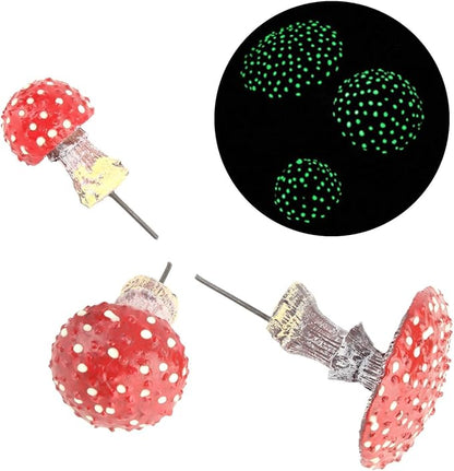 Mushroom Lights Solar Garden Decor, Solar Powered Lasting Mushrooms Stake Lightings for Garden Pathway Landscape Yard Decorations Outdoor