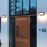 LED Wall Light Outside Wall Sconce, IP65 Waterproof Square Outside Lights, Motion Sensor Exterior Wall Lighting | Lumora
