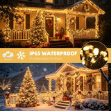 Chuya Christmas Tree Lights Outdoor Indoor String Lights,800LED 262FT