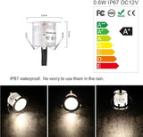 Lixada Recessed LED Deck Light Kit In Ground Outdoor Landscape Light IP67 Waterproof Low Voltage for Outdoor Yard | Lumora
