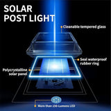 KMC Lighting ST4618Q-A Solar Lamp Post Lights Solar Post Lights Outdoor Post Lights Die-Casting Aluminum 3-inch | Lumora