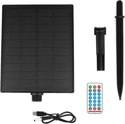 Ambience Pro Replacement Solar Panel – Compatible only with FESTIA Outdoor String Rope Lights Dimmable Remote LED Edison Vintage Bulbs Waterproof for Backyard and Patio Lights Commercial Grade