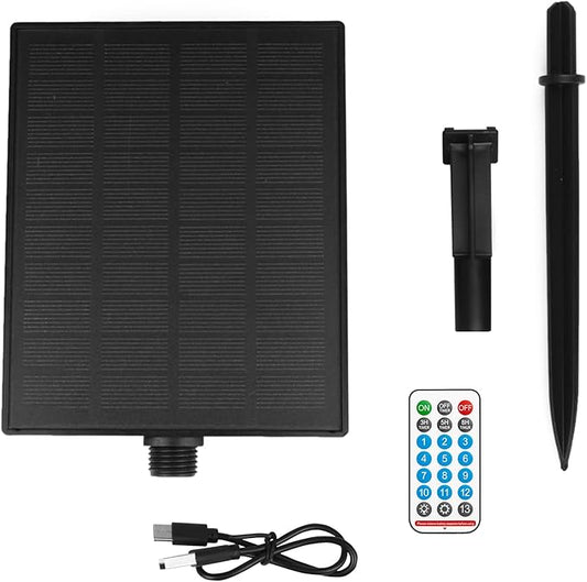 Ambience Pro Replacement Solar Panel – Compatible only with FESTIA Outdoor String Rope Lights Dimmable Remote LED Edison Vintage Bulbs Waterproof for Backyard and Patio Lights Commercial Grade