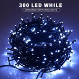 105FT 300LEDs Christmas Lights Outdoor Indoor String Lights 8 Modes Memory Function for Christmas Tree Party | Lumora