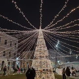 50 Counts Cool White LED Christmas Lights, 25ft Commercial Grade Outdoor String Lights - Waterproof UL Certified | Lumora