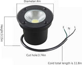 In Ground Lights Outdoor Lighting,IP65 Waterproof Well Light 120V 110V,7W 700lm,3CCT Selectable LED Landscape | Lumora