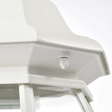 Nuvo 3 Light - 21 in. Post Lantern - Clear Beveled Glass - Outdoor Path Light | Lumora
